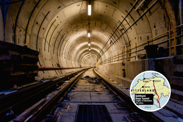 Gotthard Base Tunnel: The Longest Tunnel in the World